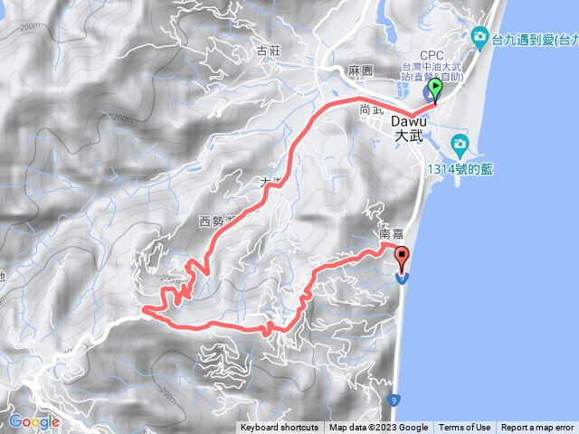 20230127台東巴塱衛山