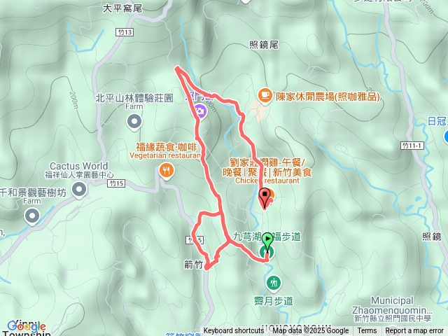 新竹九芎湖登山步道一日遊