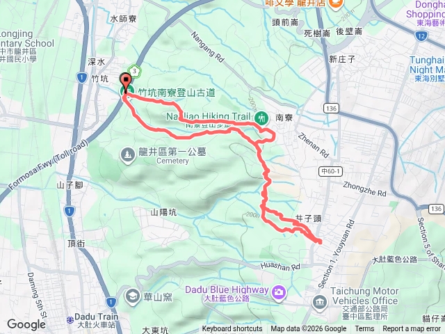 竹坑南寮登山步道暨瑞井登山步道預覽圖