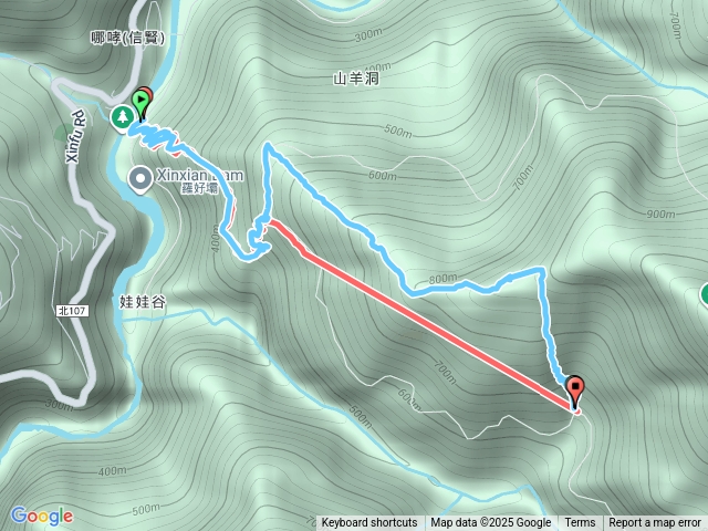 內洞林道14.3往大保克山（多望來山）下大保克西峰