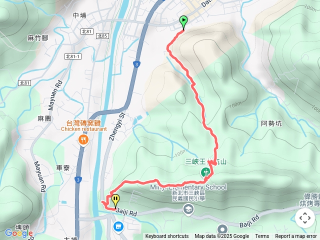 20250403三峽大同路 87巷 王公坑山 賞血藤花 保線路 白雞路 正義吊橋站 +  三峽河濱步道