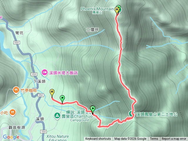 溪頭鳳凰山預覽圖