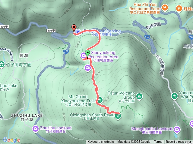 小油坑往七星山主峰未竟2025.10.30