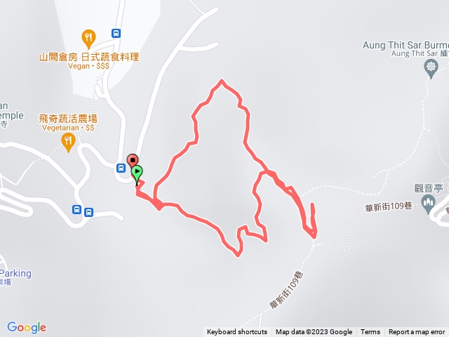 烘爐地鴛鴦亭＠上兩個光明頂