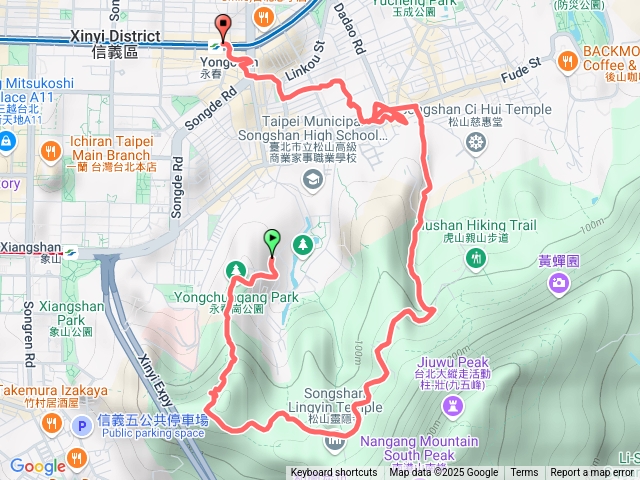 2025-0117 永春高中_象山_奉天宮_永安站