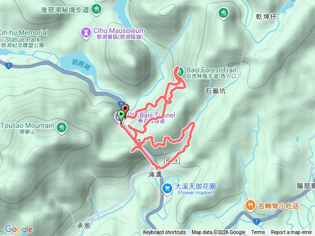 百吉林蔭步道o型預覽圖