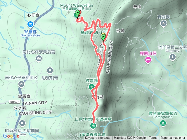 台南王爺崙龍鱗山步道