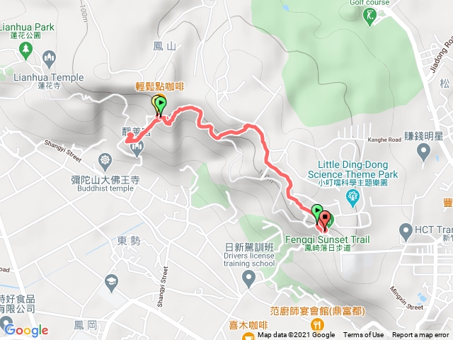 竹北鳳崎落日登山步道