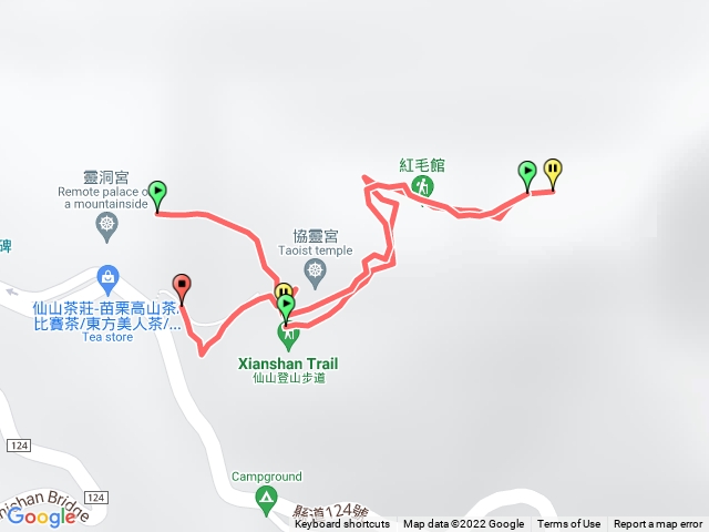 苗栗縣獅潭鄉仙山步道