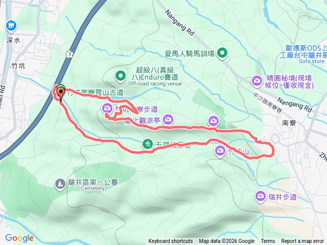 台中龍井竹坑南寮登山O繞20260104預覽圖