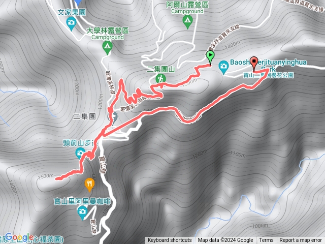 二集團山及頭前山步道