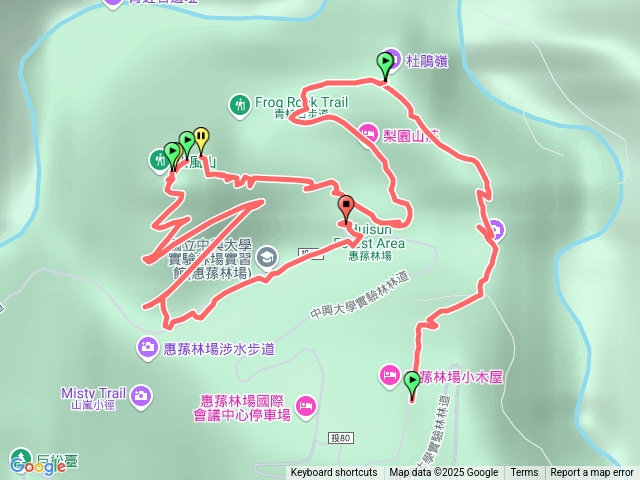 114、07、04恵蓀林場杜鵑嶺步道(杜鵑嶺山)、松風山步道(松風山)