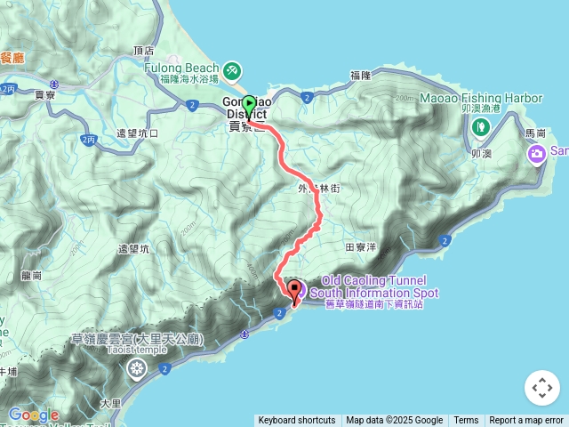 隆嶺古道：福隆至大澳