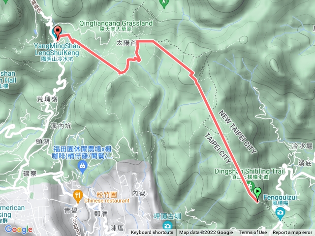 陽明山三連峰