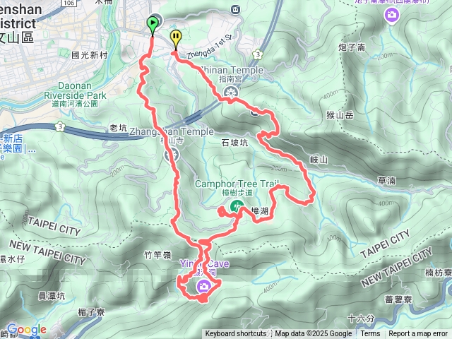 政大後山-銀河洞-貓空-指南宮