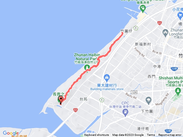 竹南海濱森林步道