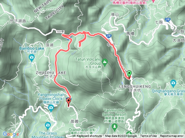冷水坑到小油坑人車分道