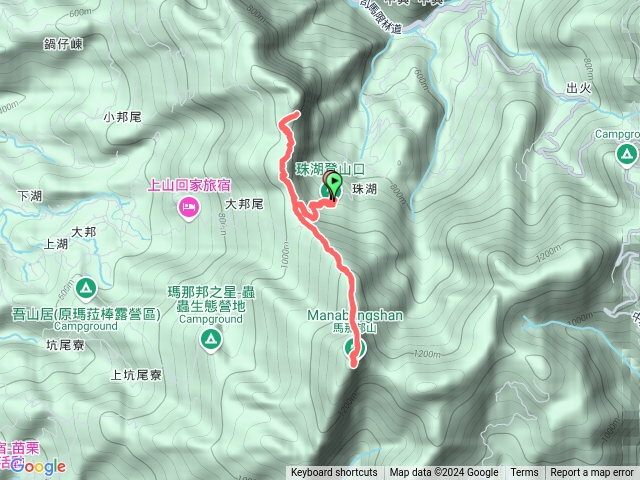 苗栗 馬拉邦山珠湖線+細道邦山預覽圖