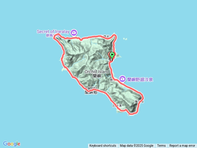 蘭嶼徒步環島預覽圖