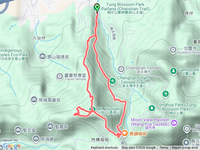 火焰山步道