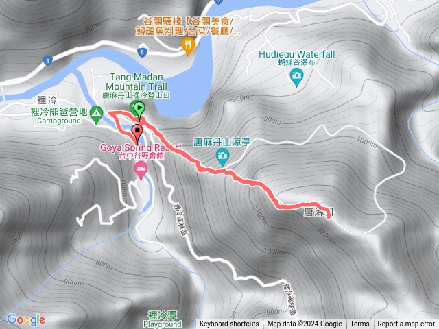 唐麻丹山登山步道