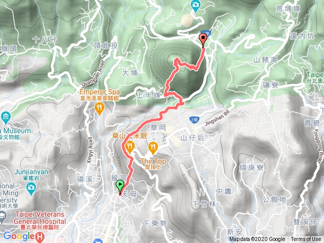 天母古道/紗帽山縱走