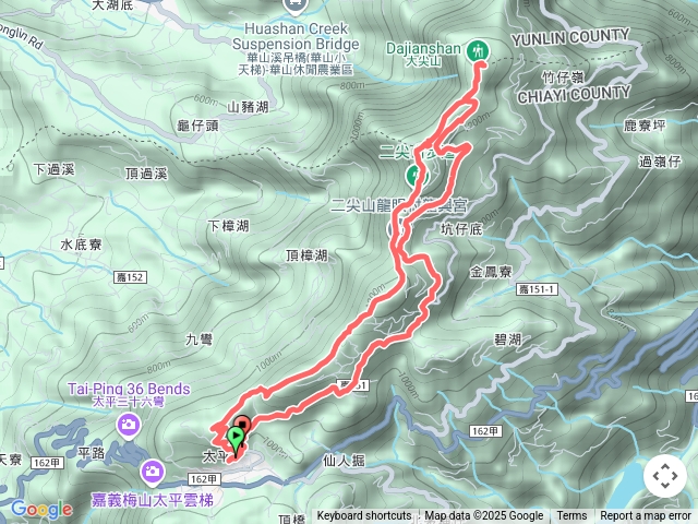 20250322雲嘉五連峰