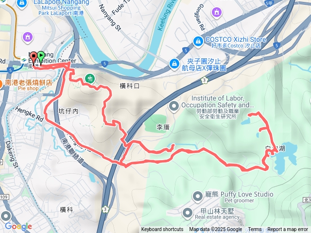 小南港山、白匏湖