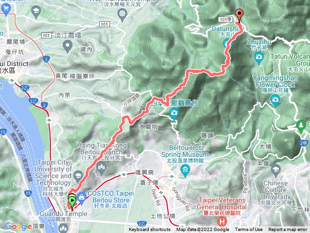 台北大縱走1接2