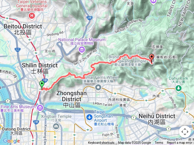 台北大縱走第五段gpx