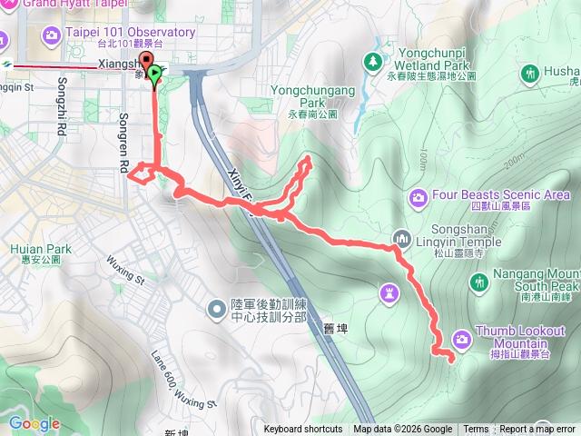 信義區 步行預覽圖