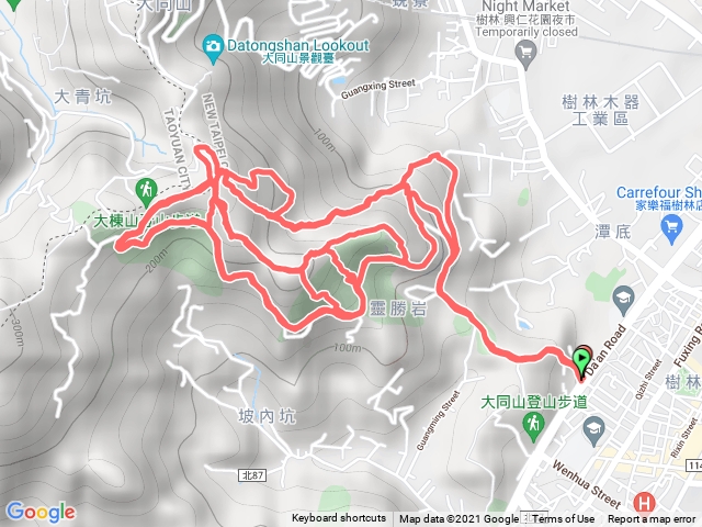 青龍嶺六連走
