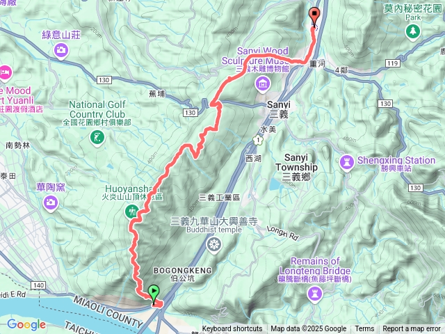 火炎山_慈濟山_三義車站
