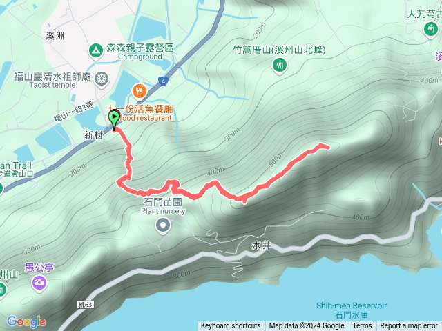 溪洲山(福南宮起登)