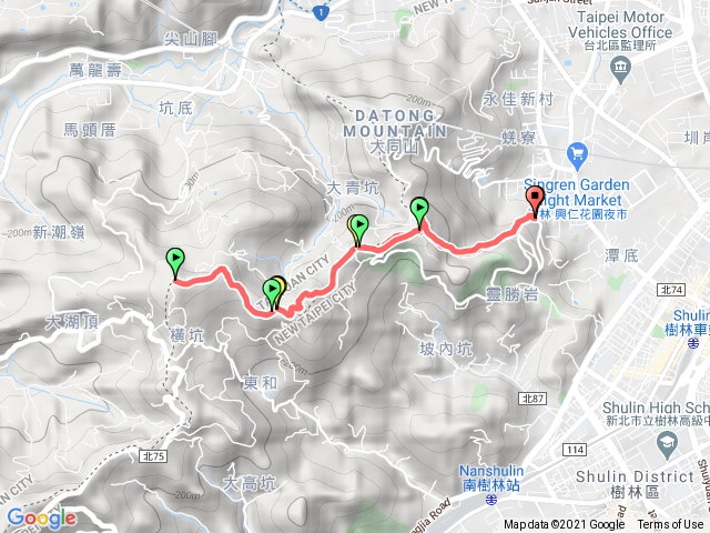 南寮福德宮-青龍嶺-大棟山來回