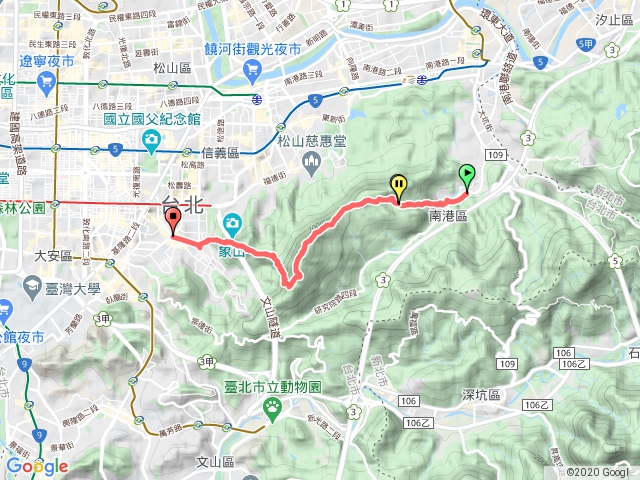 20191221信長之中華科大象山野Run