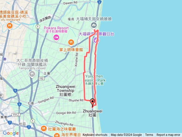 壯圍濱海步道預覽圖