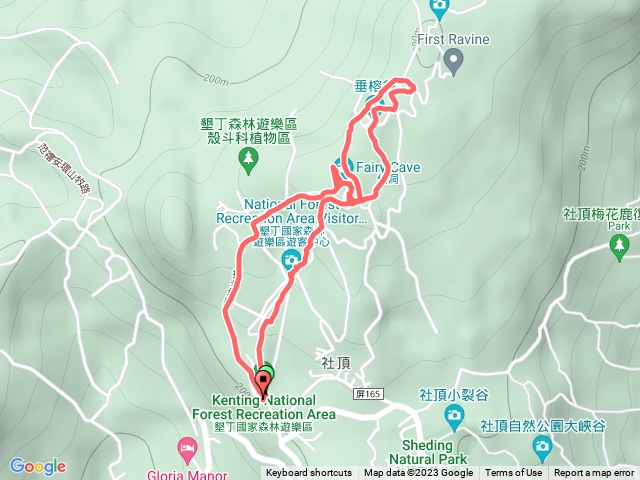 墾丁國家森林遊樂區步道