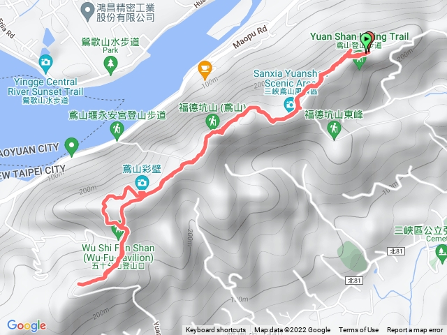 三峽銅鐘-鳶山-五十分山-彩壁