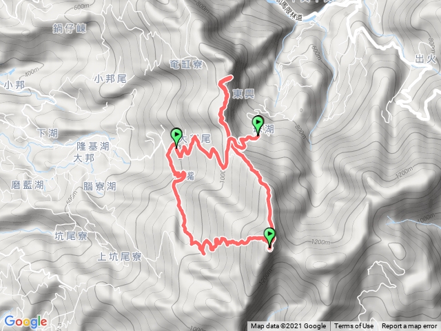 馬拉邦山+細道邦山O型