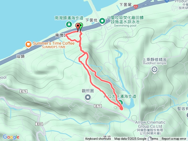 20250125太平濱海步道行走