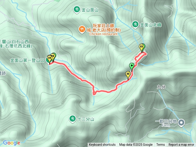 大溪金面山預覽圖