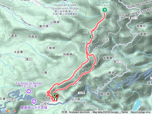 太平國小登五連峰