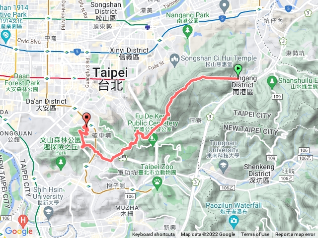台北大縱走第六段之好煎熬