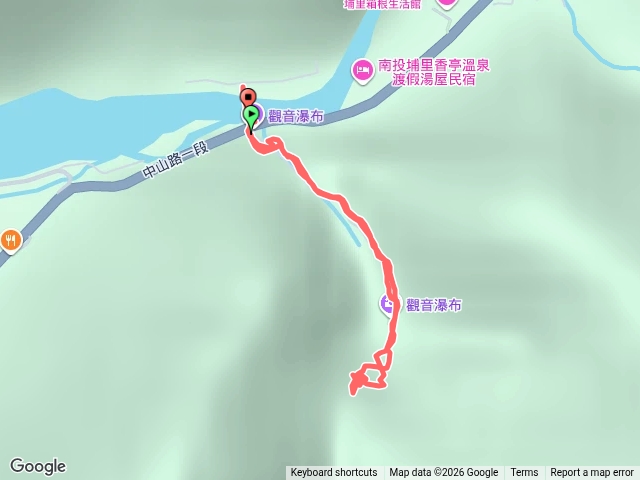 埔里觀音瀑布步道(2026-10-20)