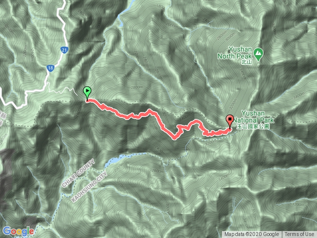 玉山主西D1_玉山登山口-排雲山莊