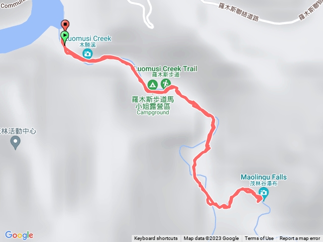 高雄茂林羅慕斯溪登山步道