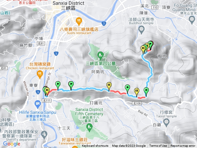 王公坑山、主公山、溪南尖