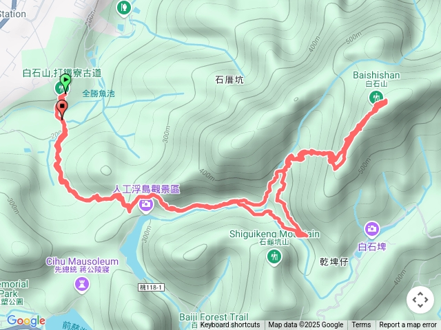打鐵寮白石山O繞走