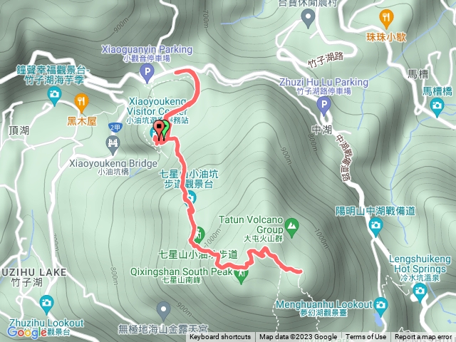 七星山小油坑來回主峰東峰